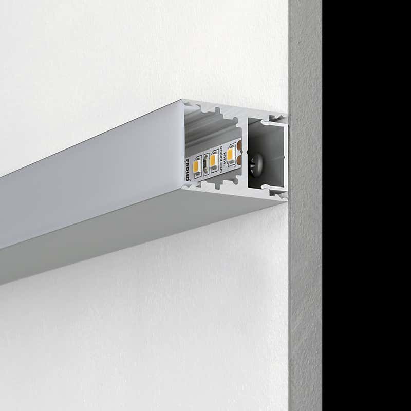 Aluminiumprofil M-Line H, 3m - PROLED | Bellalite Aluminiumprofil M-Line H, 3m - PROLED | Bellalite