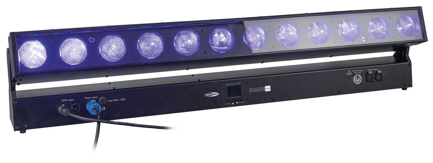 Phantom 1220 Zoombar 240W RGBW Moving LED Bar - Showtec | Bellalite Phantom 1220 Zoombar 240W RGBW Moving LED Bar - Showtec | Bellalite