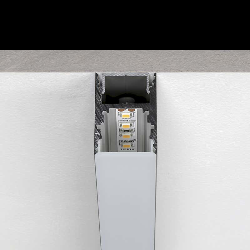 Aluminiumprofil M-Line H, 3m - PROLED | Bellalite Aluminiumprofil M-Line H, 3m - PROLED | Bellalite