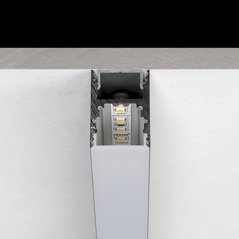 Aluminiumprofil M-Line H, 3m - PROLED | Bellalite Aluminiumprofil M-Line H, 3m - PROLED | Bellalite