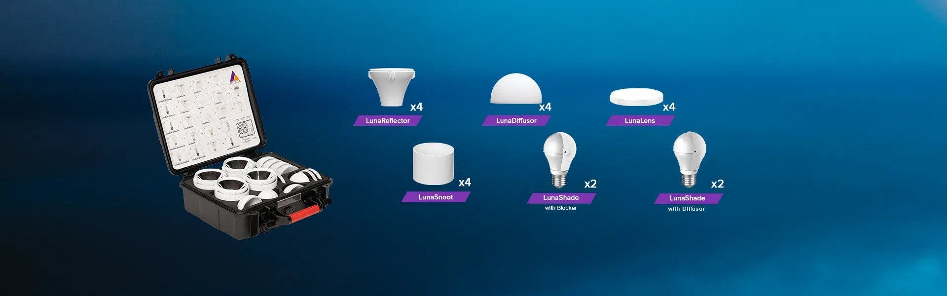 Astera LunaBulb Accessory Kit  - Astera | Bellalite