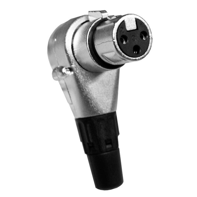 Kontaktdon Accu-Cable XLR 90° 3-Pin Hona - ADJ | Bellalite Kontaktdon Accu-Cable XLR 90° 3-Pin Hona - ADJ | Bellalite