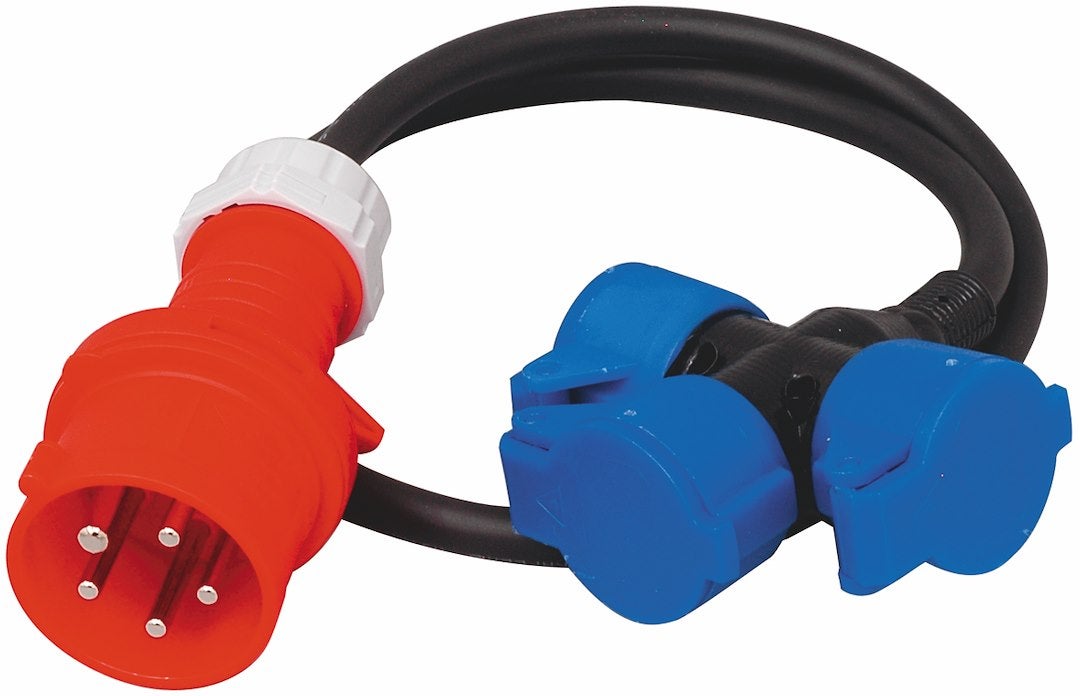Splitkabel CEE 16A -> 3x Schuko - Malmbergs | Bellalite