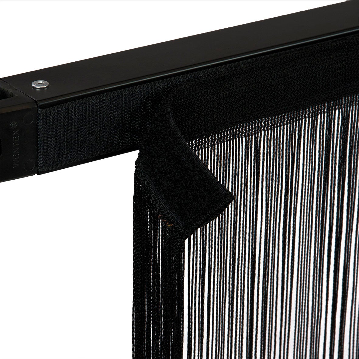 Pipe & Drape - String Curtain 600cm x 300cm  Svart - Wentex | Bellalite