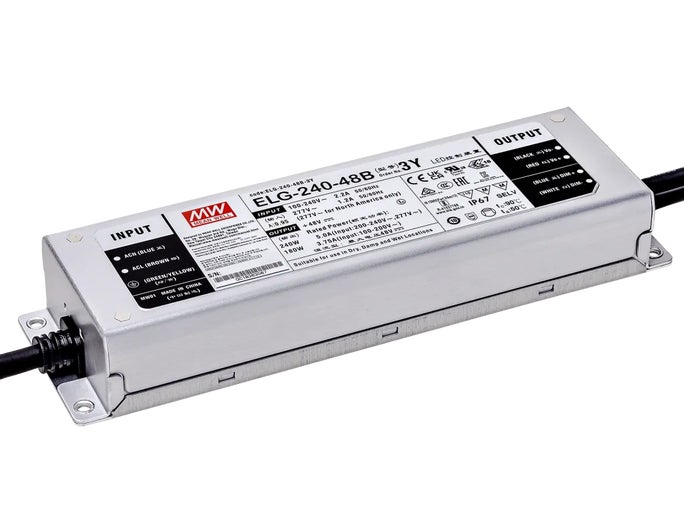 Mean Well ELG-240-48B 48V 240W IP67 0-10V - Mean Well | Bellalite Mean Well ELG-240-48B 48V 240W IP67 0-10V - Mean Well | Bellalite