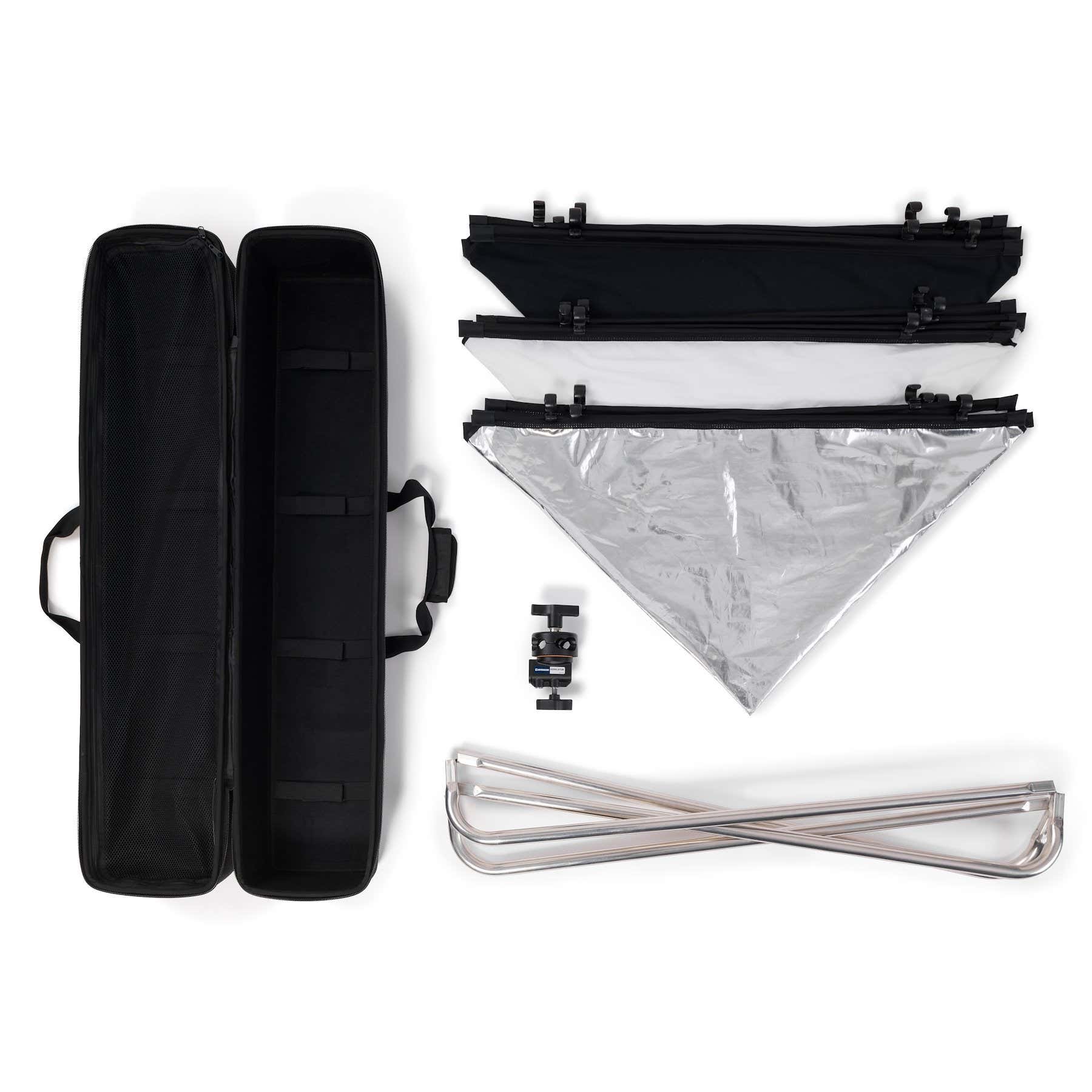 Manfrotto Pro Scrim All In One Kit Small 1,1m x 1,1m - Manfrotto | Bellalite Manfrotto Pro Scrim All In One Kit Small 1,1m x 1,1m - Manfrotto | Bellalite