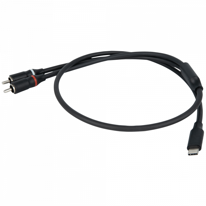 Adapterkabel USB-C -> 2x RCA Hane - DAP | Bellalite