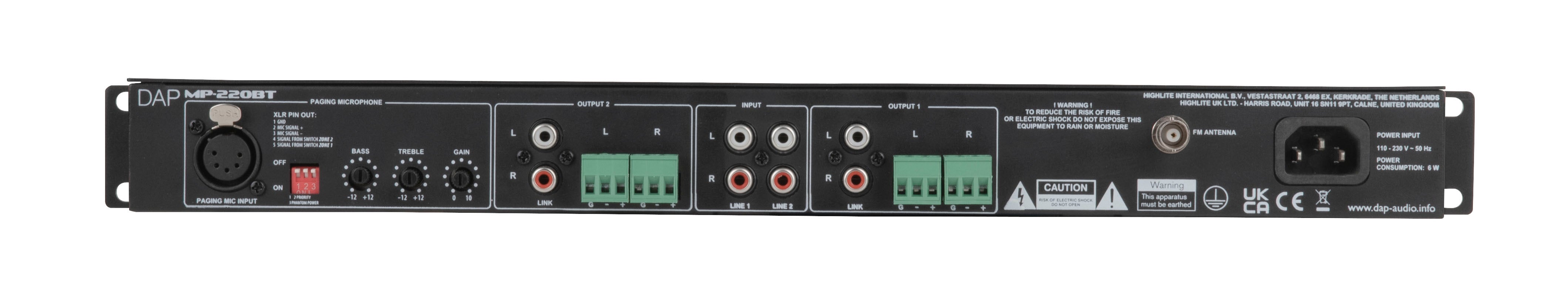 MP-220BT Media Player with Bluetooth - DAP | Bellalite