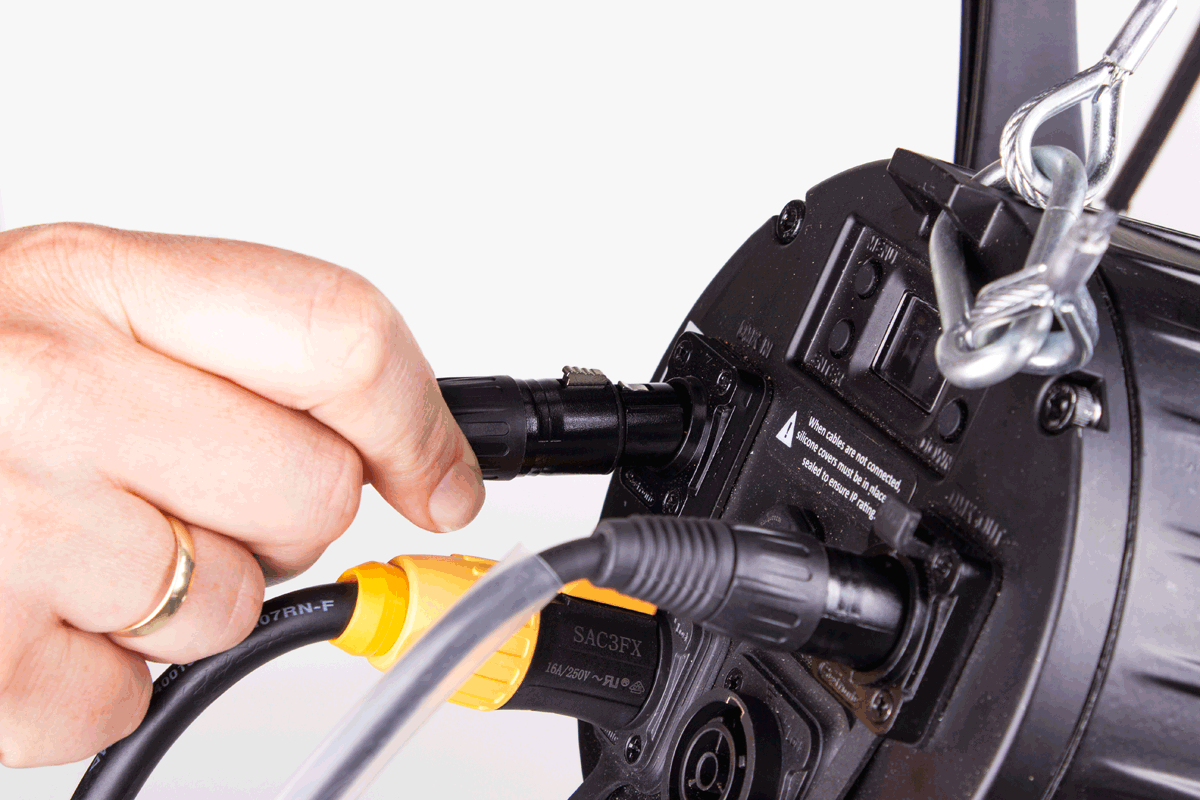 Admiral Övergång/DMX-vända 3-pol till 5-pol - Admiral Staging | Bellalite