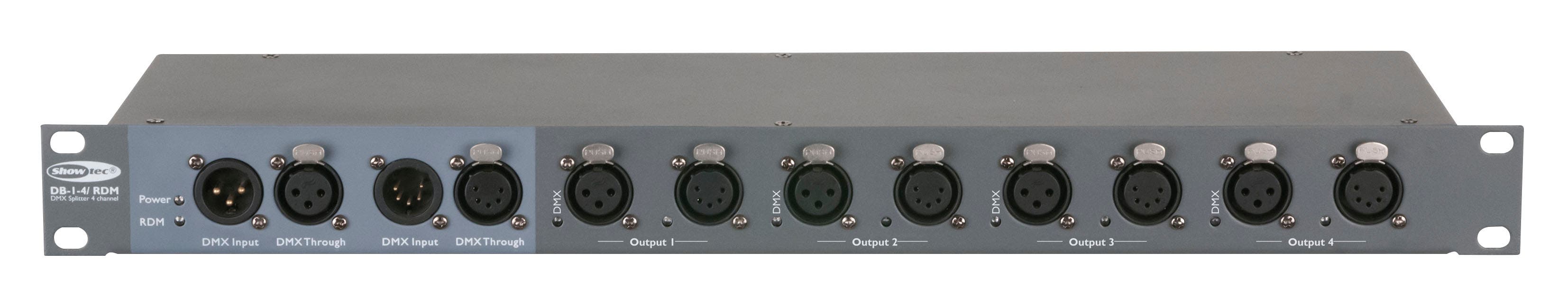 DMX-Split DB-1-4/RDM - Showtec | Bellalite DMX-Split DB-1-4/RDM - Showtec | Bellalite