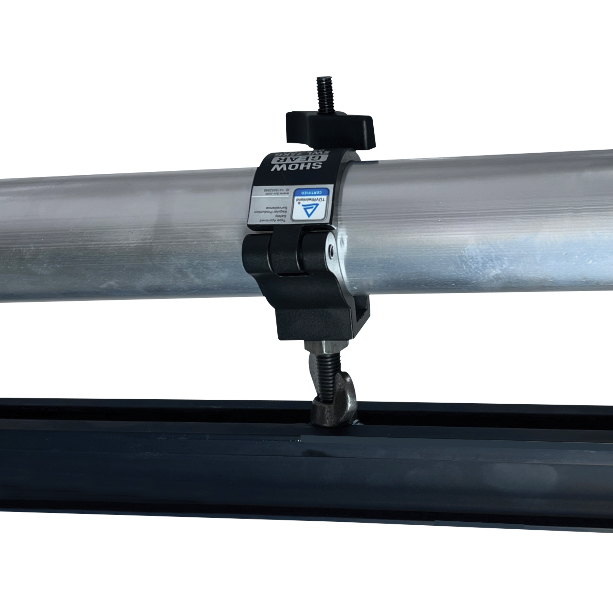 Wentex Eurotrack Halfcoupler with Black Bolt M10x35 and Sliding Nut  - Wentex | Bellalite