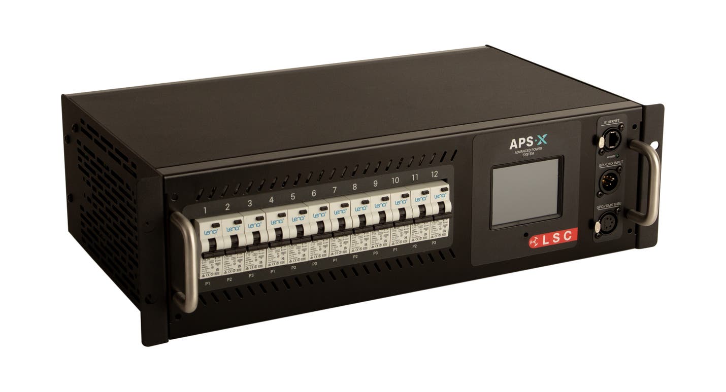 LSC APSX 12x 16A PDU Rackmount 2x Socapex - LSC Control Systems | Bellalite LSC APSX 12x 16A PDU Rackmount 2x Socapex - LSC Control Systems | Bellalite