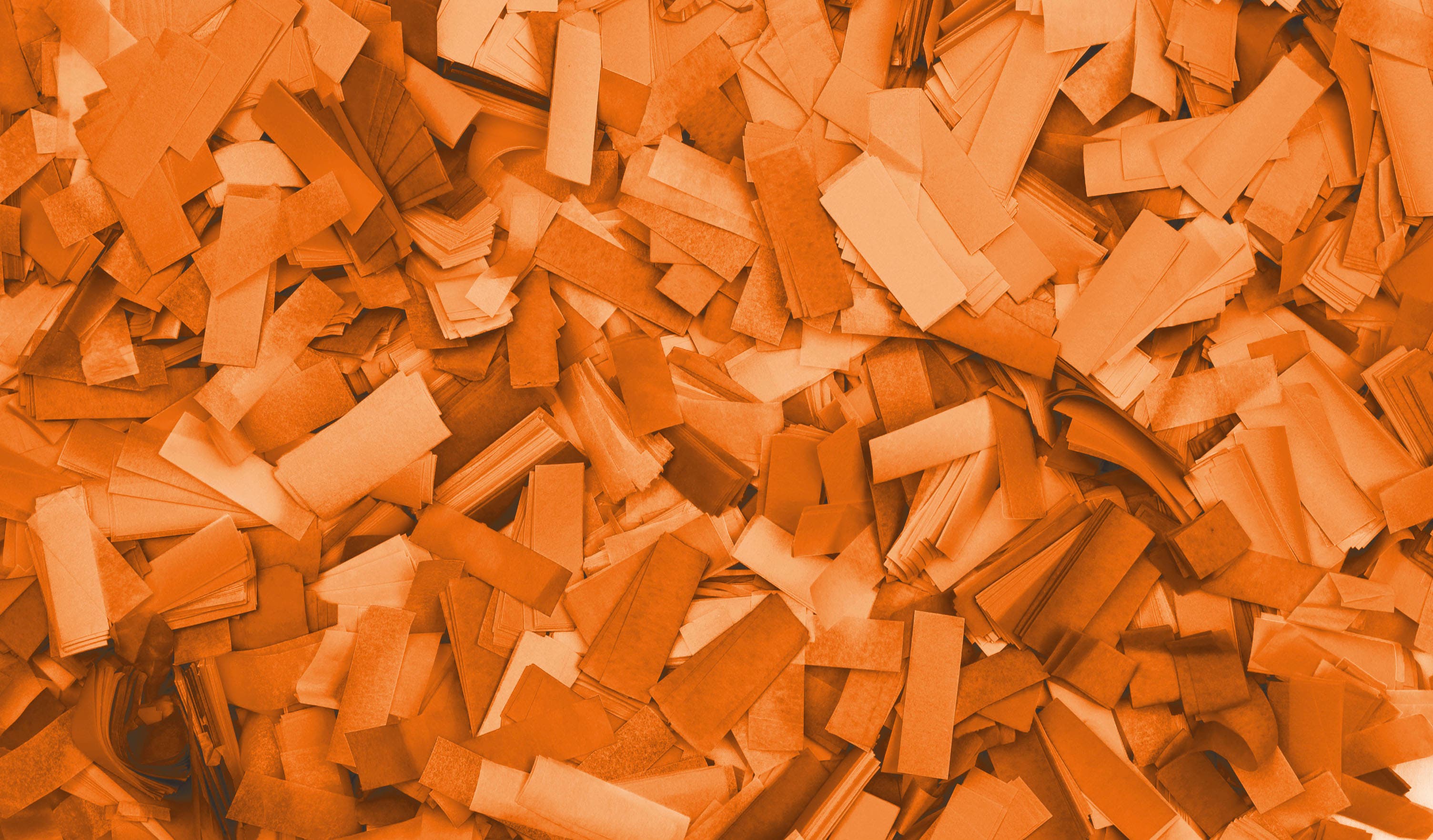 Konfetti Orange 55x17mm Slowfall - Showgear | Bellalite Konfetti Orange 55x17mm Slowfall - Showgear | Bellalite