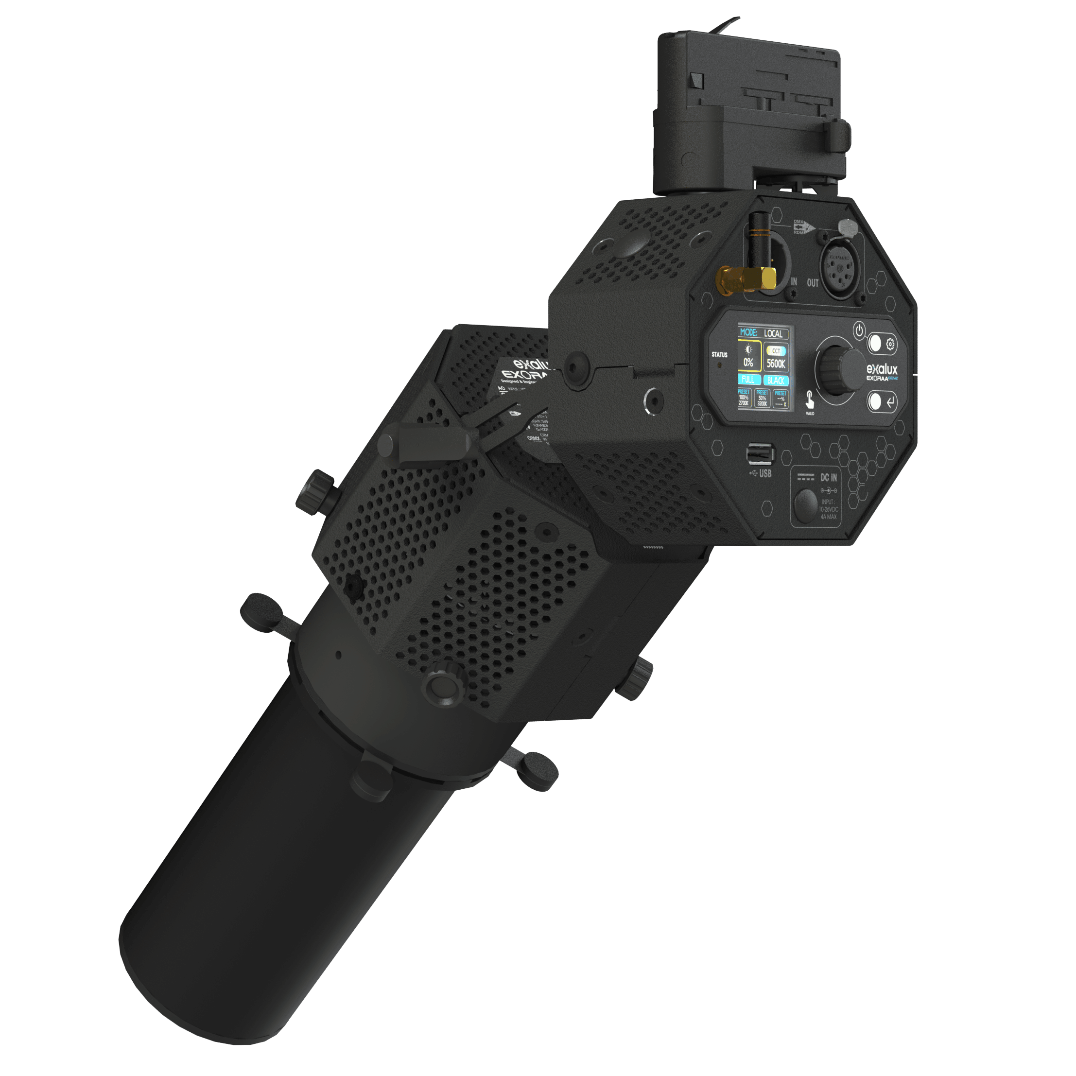 Exalux Exoraa² Profile Track 23-45° CRMX TW Bicolor  - EXALUX | Bellalite