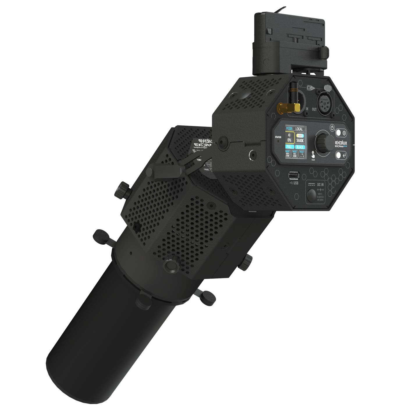 Exalux Exoraa² Profile Track 23-45° CRMX TW Bicolor - EXALUX | Bellalite Exalux Exoraa² Profile Track 23-45° CRMX TW Bicolor - EXALUX | Bellalite