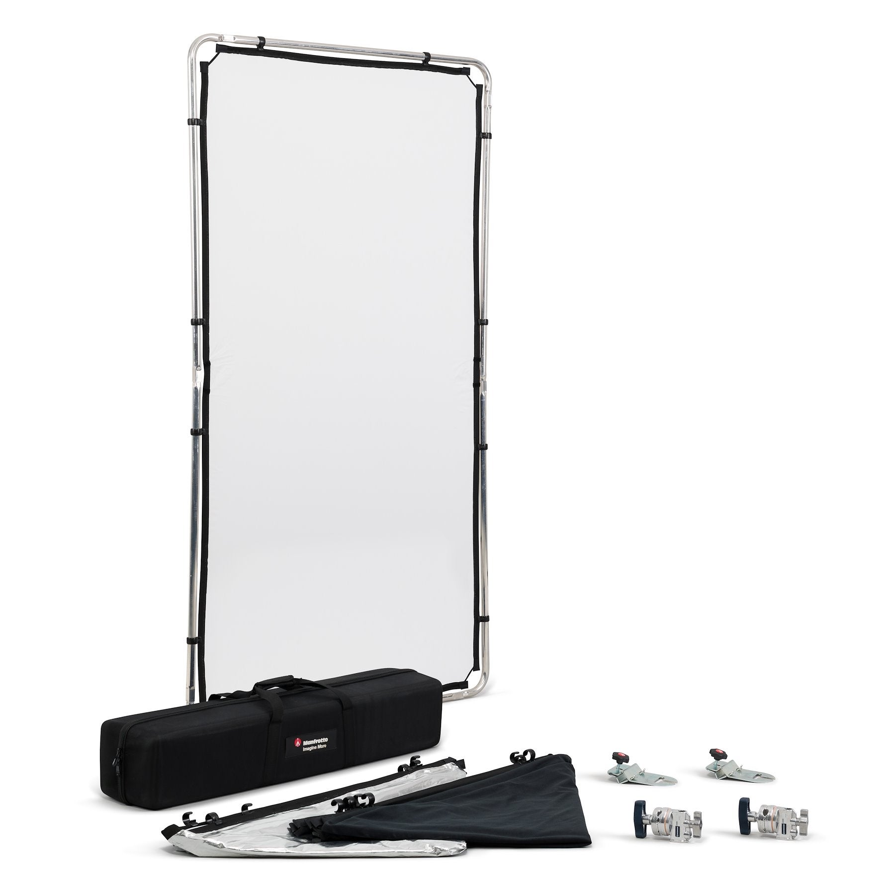 Manfrotto Pro Scrim All In One Kit Med 1,1m x 2m - Manfrotto | Bellalite