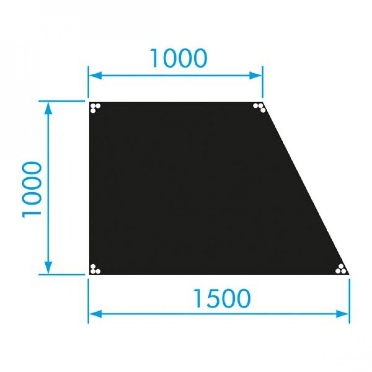 StageDex Basicline 150x100x100cm Höger - Prolyte | Bellalite
