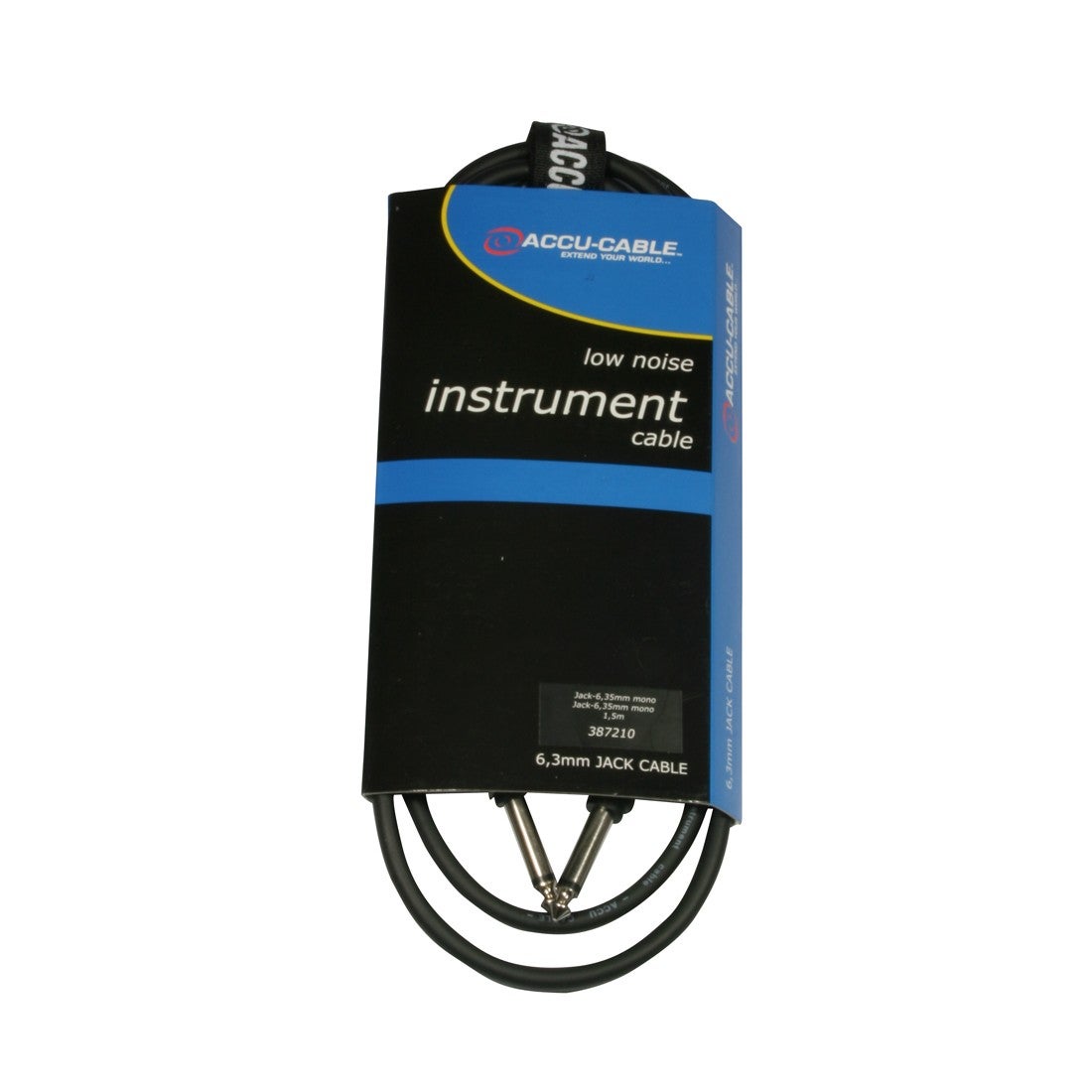 Instrument/Line Accu-Cable 6,3mm Mono - ADJ Retail | Bellalite
