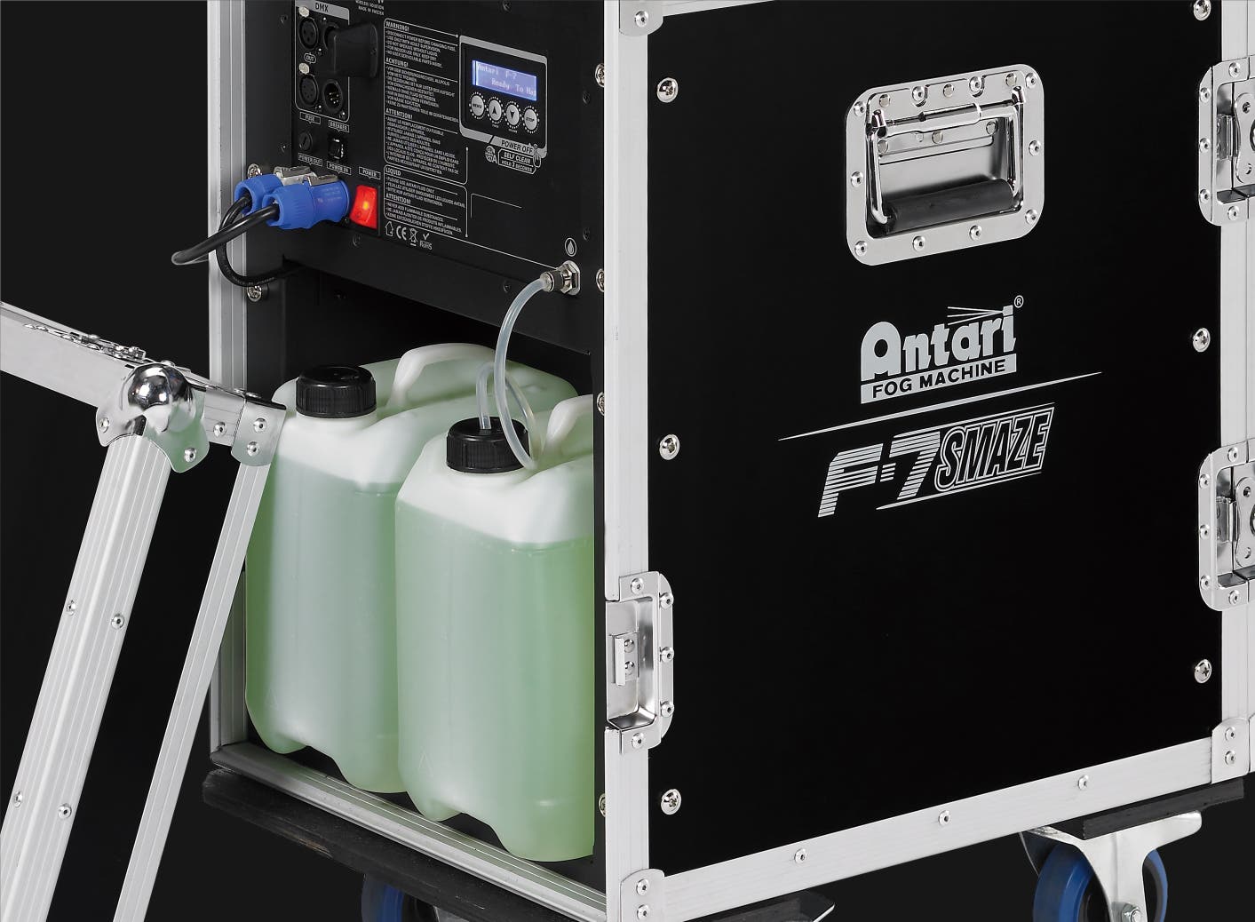 Antari F-7 Smaze Fogger + Hazer in flight case - Antari | Bellalite Antari F-7 Smaze Fogger + Hazer in flight case - Antari | Bellalite