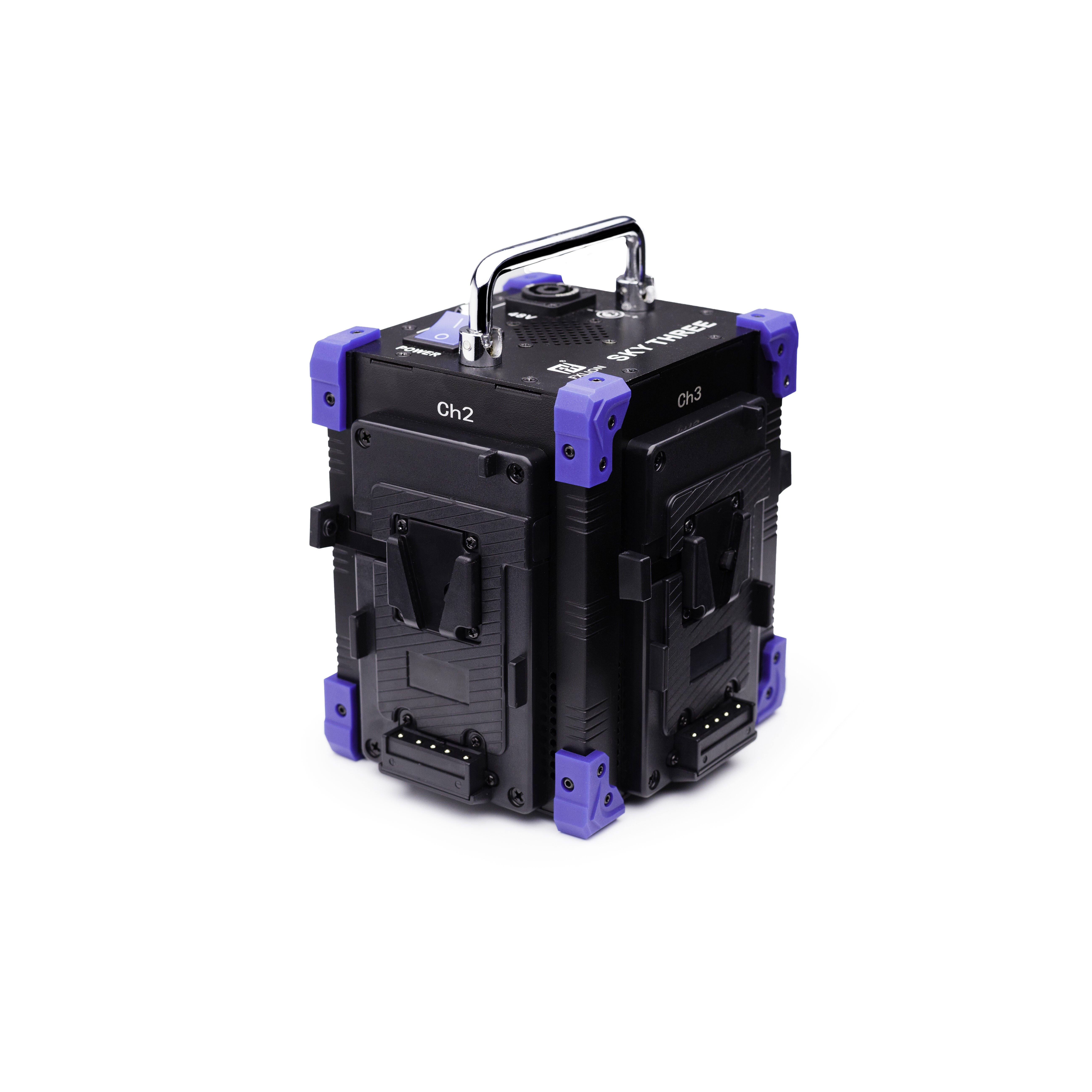 FXLION SKYTHREE - 48V DC Output Adapter V-Mount  - FXLION | Bellalite
