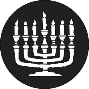 Kwanzaa Metallgobo, B-Size (86mm) - Rosco | Bellalite