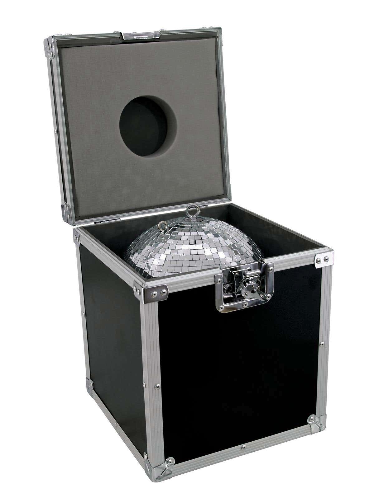 ROADINGER Flightcase Mirror Ball 30cm - Roadinger | Bellalite ROADINGER Flightcase Mirror Ball 30cm - Roadinger | Bellalite
