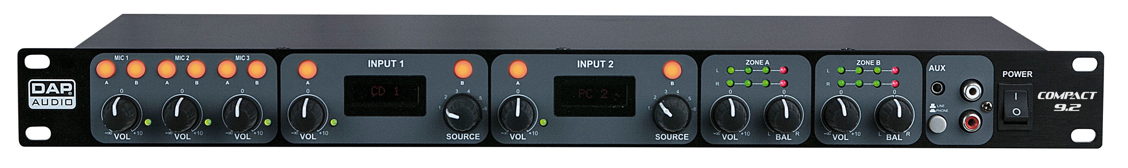 Ljudmixer DAP Compact 9.2 - DAP | Bellalite