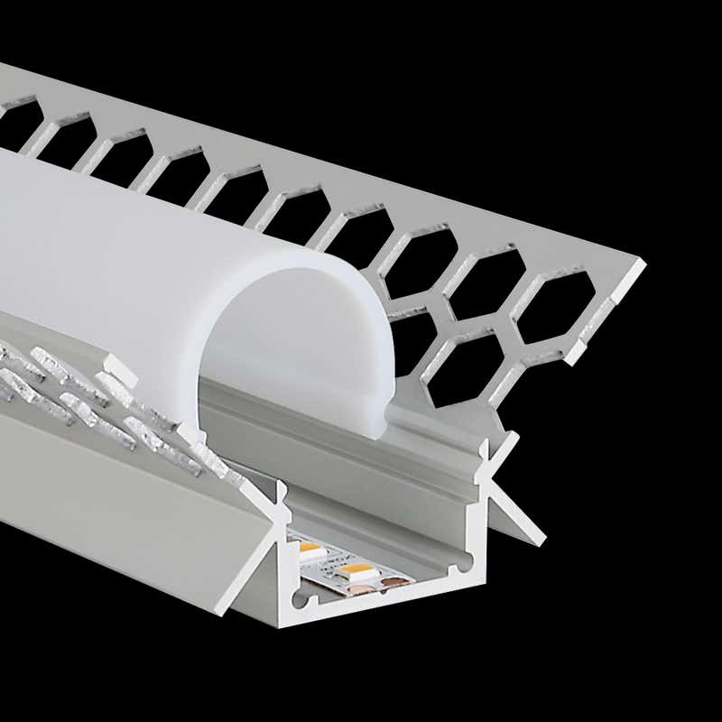 Aluminiumprofil M-Line Drywall Innerhörn, 2m - PROLED | Bellalite Aluminiumprofil M-Line Drywall Innerhörn, 2m - PROLED | Bellalite