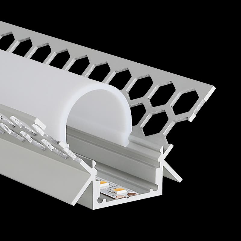 Aluminiumprofil M-Line Drywall Innerhörn, 2m - PROLED | Bellalite Aluminiumprofil M-Line Drywall Innerhörn, 2m - PROLED | Bellalite