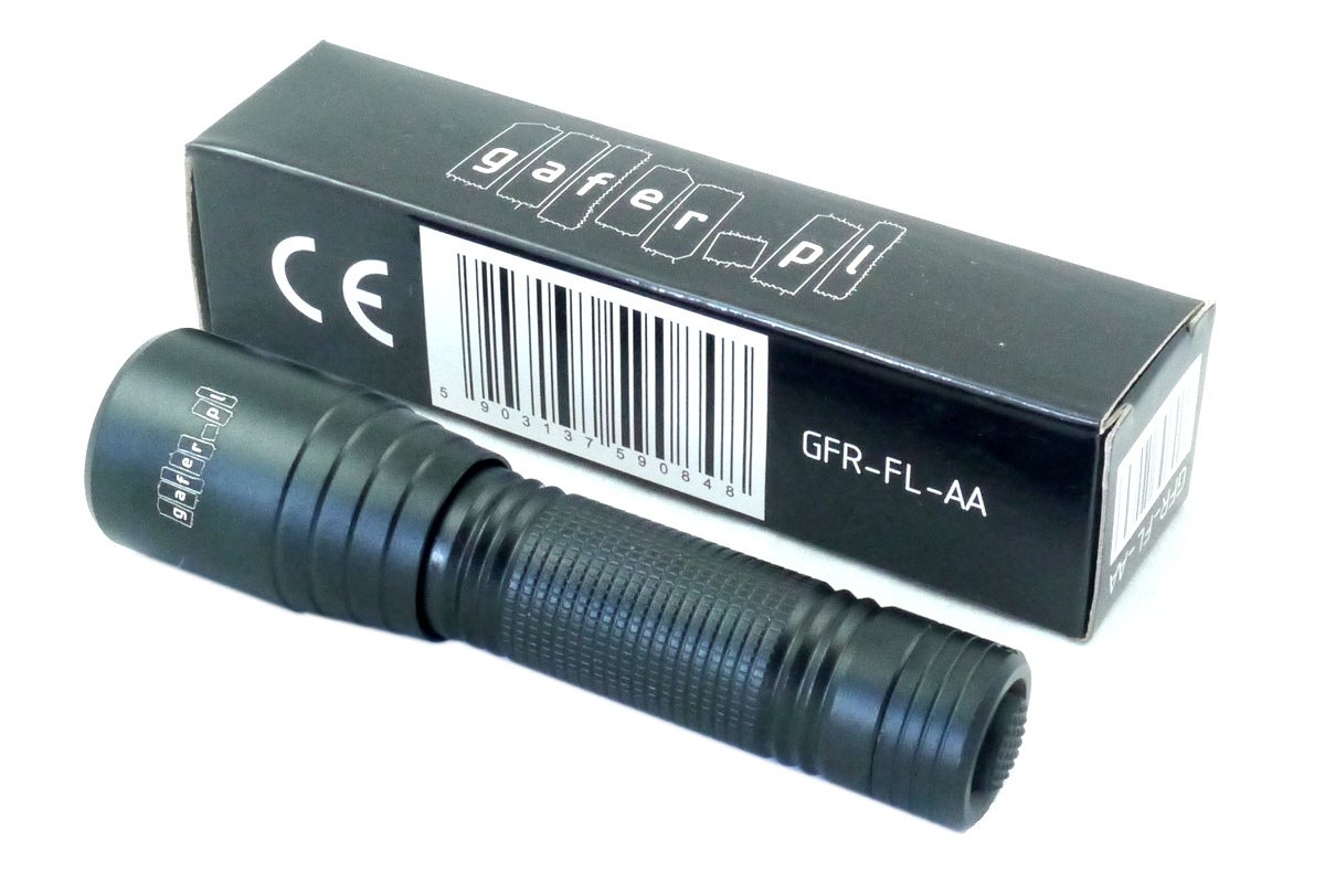 gafer.pl Led 1XAA Flashlight Svart - Gafer.pl | Bellalite