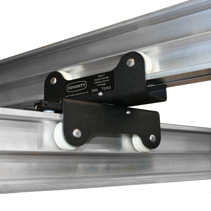 Doughty Studio Rail 80 - Studio Rail 60 Swivel Car - Doughty | Bellalite