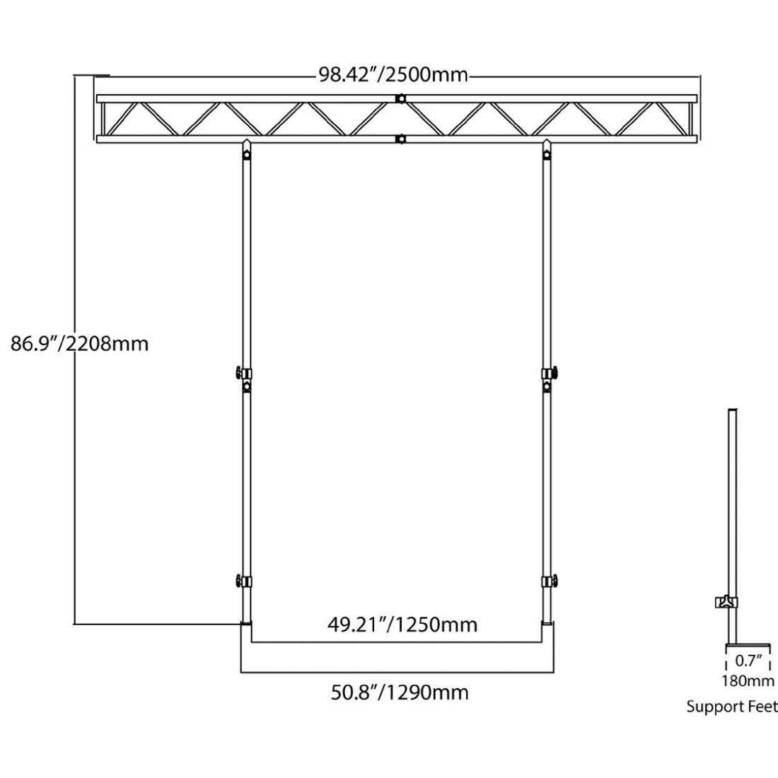 PRO Event IBeam ST - Accustand | Bellalite PRO Event IBeam ST - Accustand | Bellalite