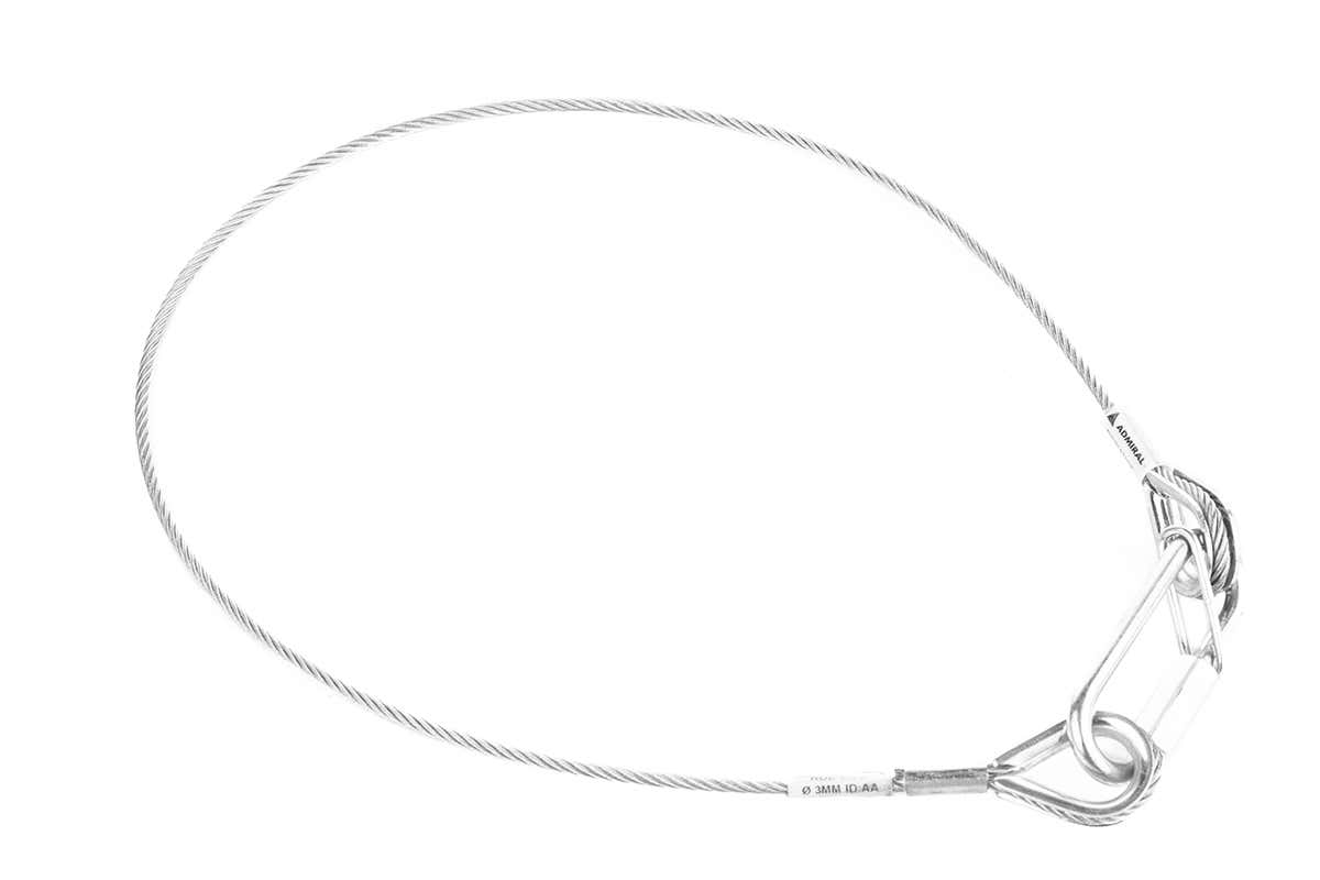 Admiral Säkerhetswire 60cm 3mm 5kg Blank - Admiral Staging | Bellalite Admiral Säkerhetswire 60cm 3mm 5kg Blank - Admiral Staging | Bellalite