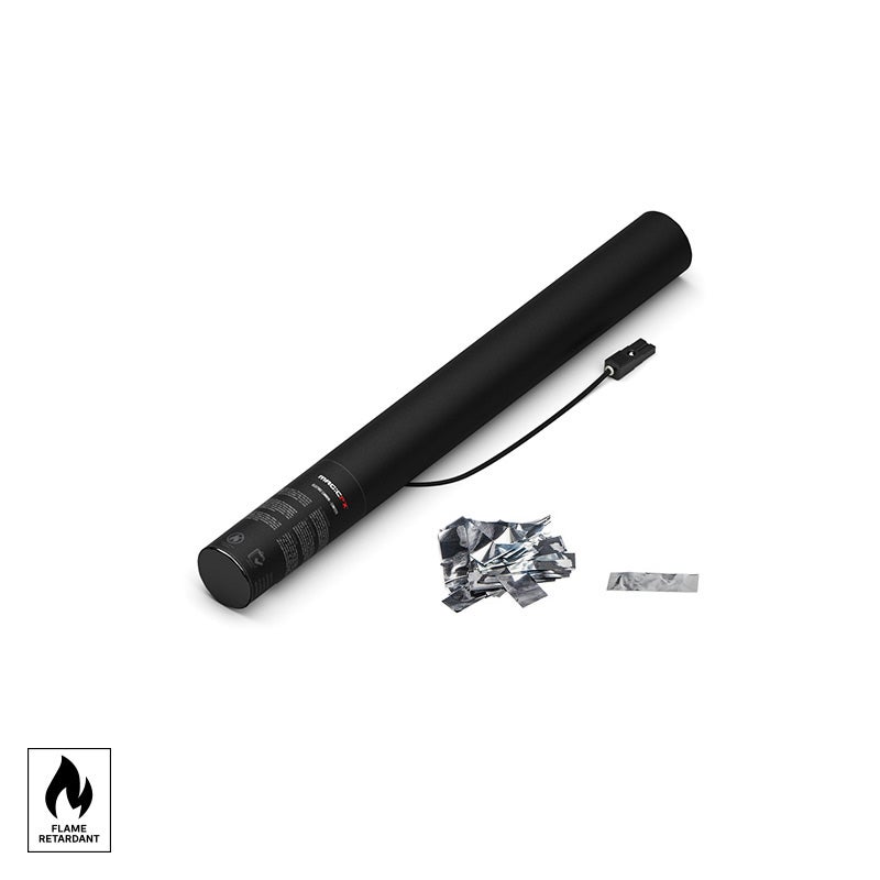 MAGICFX® Electric Confetti Cannon 50cm Silver Metallic - MagicFX | Bellalite