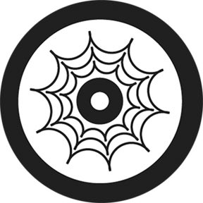 Web Target Glasgobo s/v, (50mm/38mm) - Rosco | Bellalite