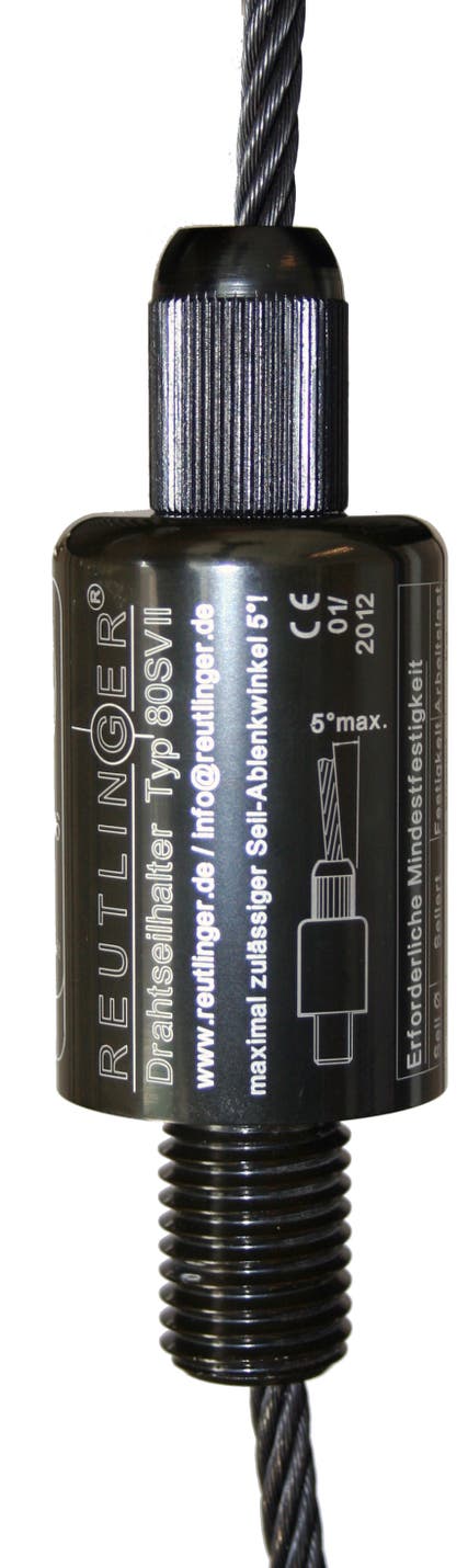 Reutlinger 80SV II M20 6mm - 190kg / 8mm - 330kg - Doughty | Bellalite Reutlinger 80SV II M20 6mm - 190kg / 8mm - 330kg - Doughty | Bellalite