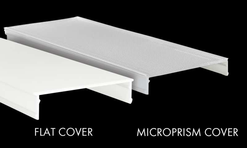 Plastic Cover XL-Line Flat, 3m Microprism - PROLED | Bellalite Plastic Cover XL-Line Flat, 3m Microprism - PROLED | Bellalite