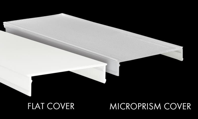 Plastic Cover XL-Line Flat, 3m Microprism - PROLED | Bellalite Plastic Cover XL-Line Flat, 3m Microprism - PROLED | Bellalite