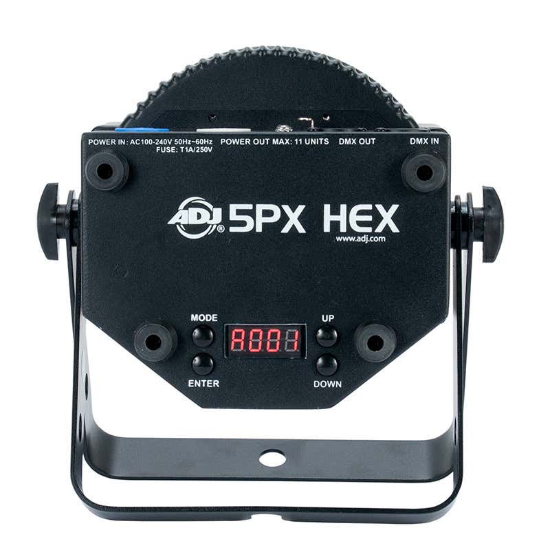 5PX HEX Svart - ADJ | Bellalite 5PX HEX Svart - ADJ | Bellalite