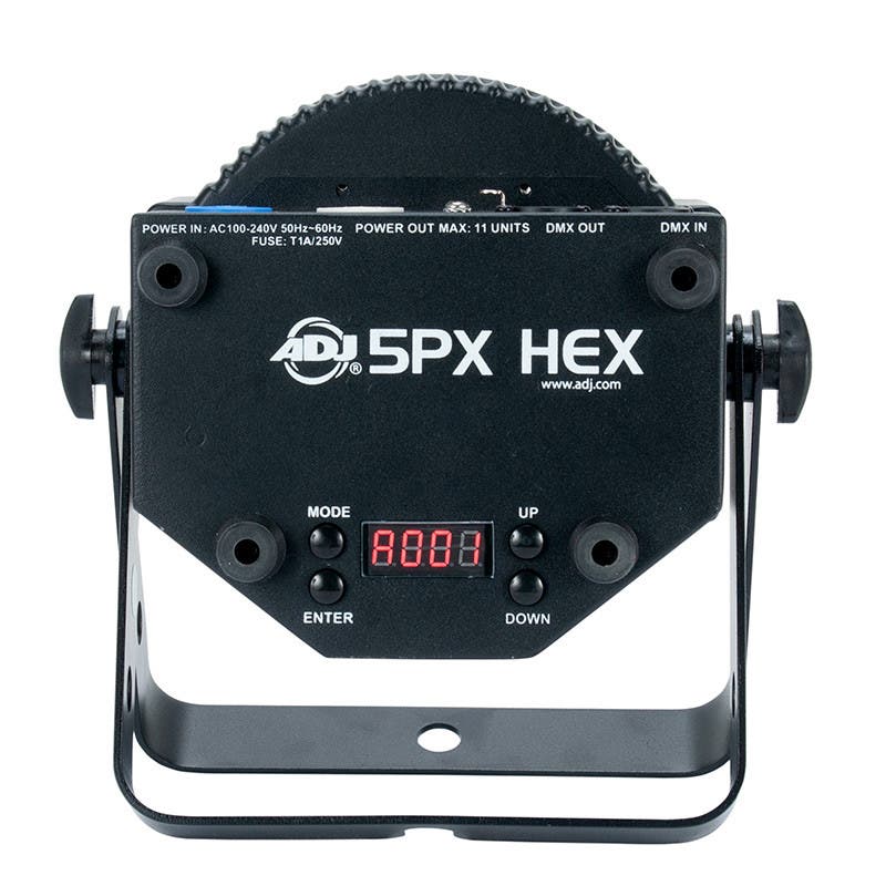 5PX HEX Svart - ADJ | Bellalite 5PX HEX Svart - ADJ | Bellalite