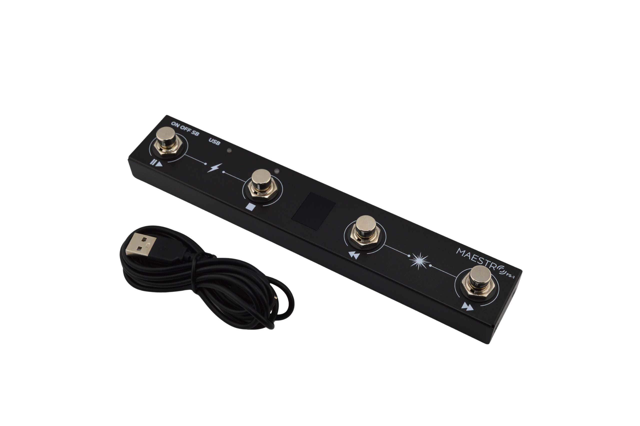 MaestroDMX FS-1 MIDI Footswitch - MaestroDMX | Bellalite MaestroDMX FS-1 MIDI Footswitch - MaestroDMX | Bellalite