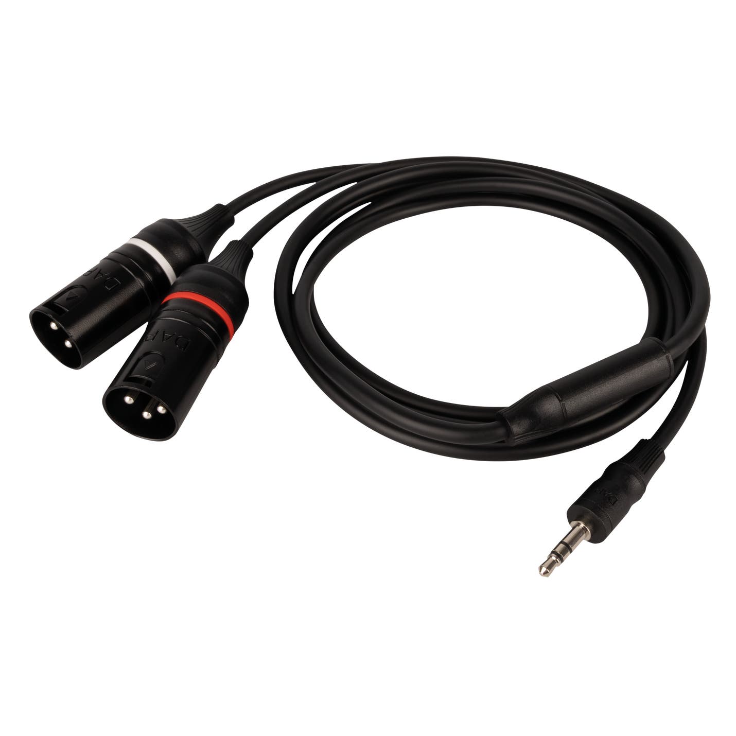 Adapterkabel Stereo Mini-Jack 3,5mm -> 2x XLR 3-Pin Hane 0,75m - DAP | Bellalite Adapterkabel Stereo Mini-Jack 3,5mm -> 2x XLR 3-Pin Hane 0,75m - DAP | Bellalite