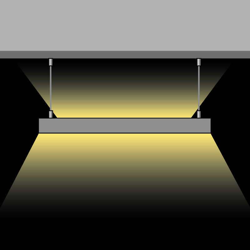 Aluminiumprofil M-Line H, 3m - PROLED | Bellalite