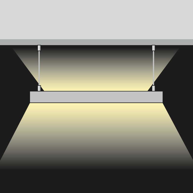 Aluminiumprofil M-Line H, 3m - PROLED | Bellalite Aluminiumprofil M-Line H, 3m - PROLED | Bellalite