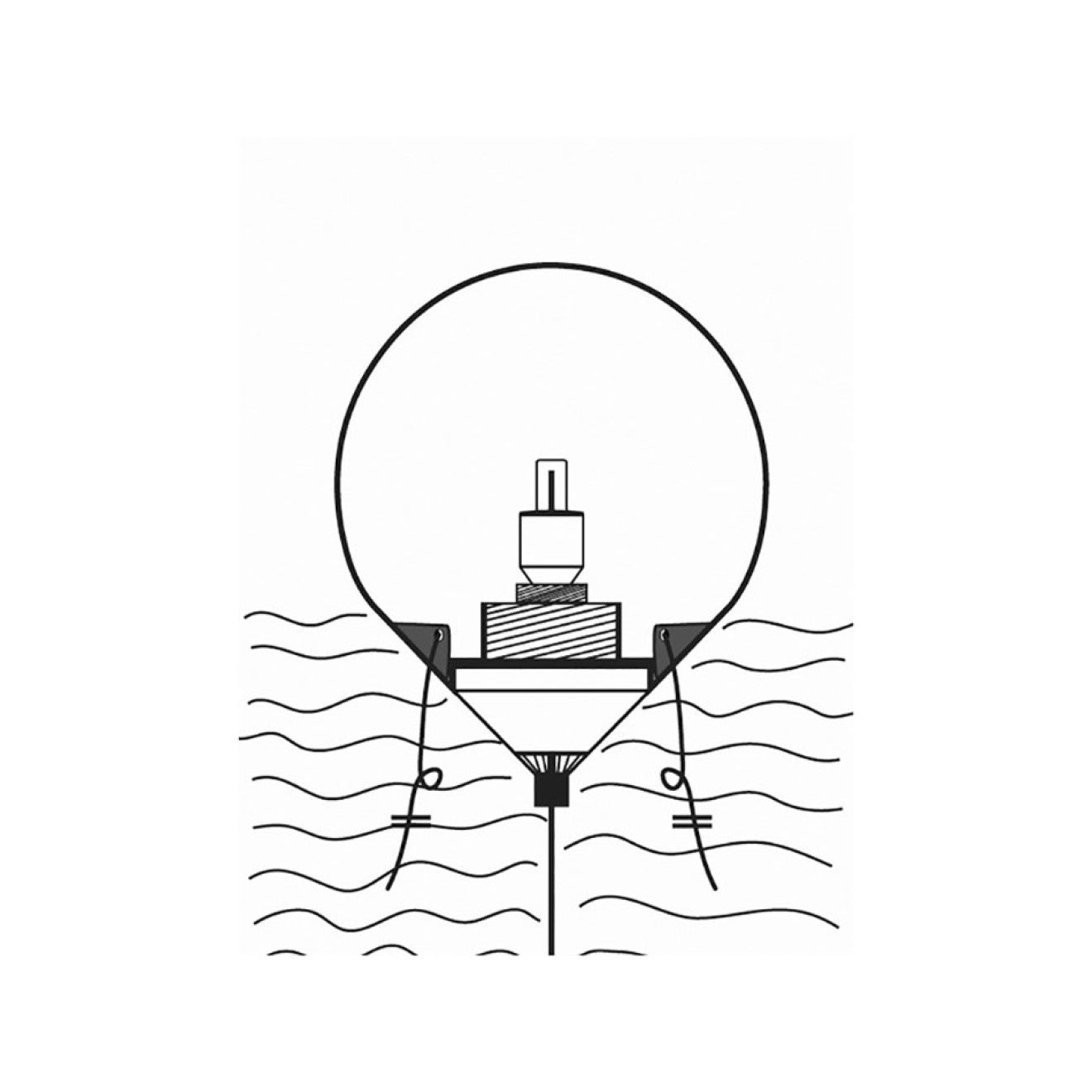 Moonlight MWL Floating Light 10m Kabel 25cm White - Moonlight | Bellalite