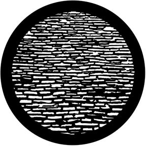 Slate Roof Metallgobo, D-Size (53,3mm) - Rosco | Bellalite