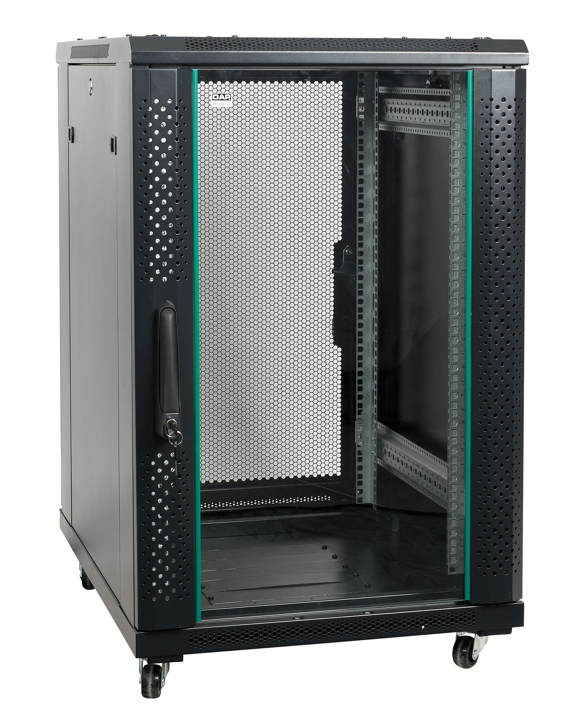 Server Rack,  Network Cabinet, Glass Door 18U - Showgear | Bellalite