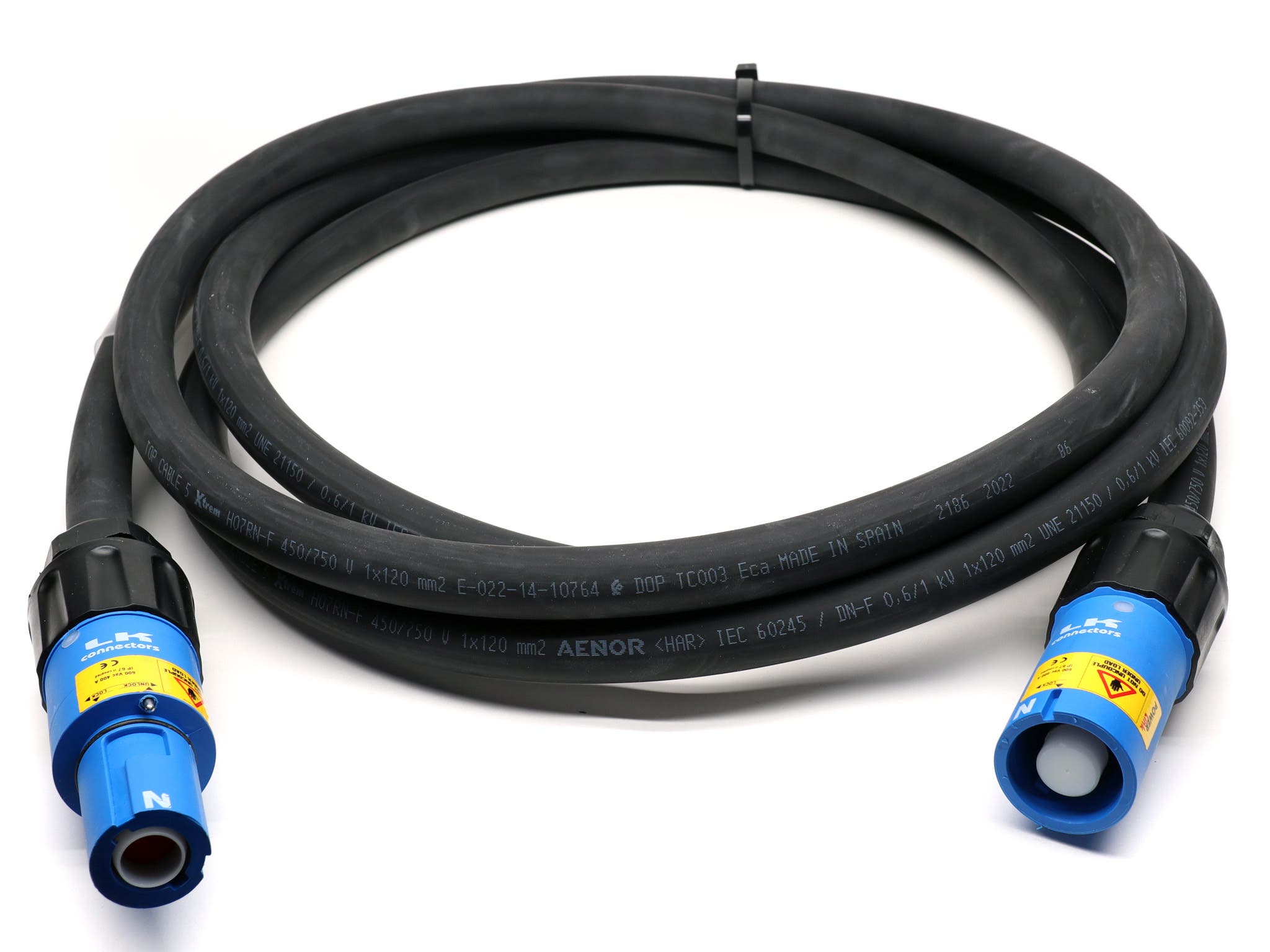 Power Link-Kabel Prolite 120mm² Blå - Prolite | Bellalite Power Link-Kabel Prolite 120mm² Blå - Prolite | Bellalite