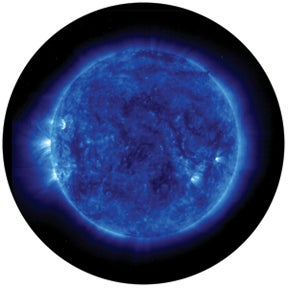 Blue Corona Glasgobo färg, M-Size (66mm) - Rosco | Bellalite