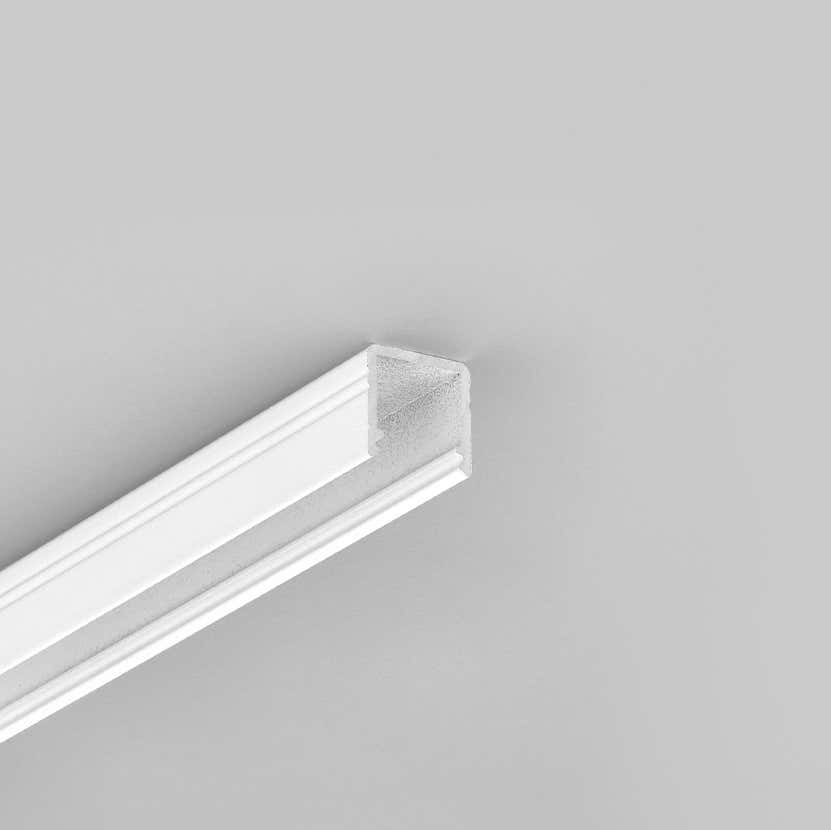 Topmet LED-Profil SMART10 Vit, L=1m - TOPMET | Bellalite Topmet LED-Profil SMART10 Vit, L=1m - TOPMET | Bellalite